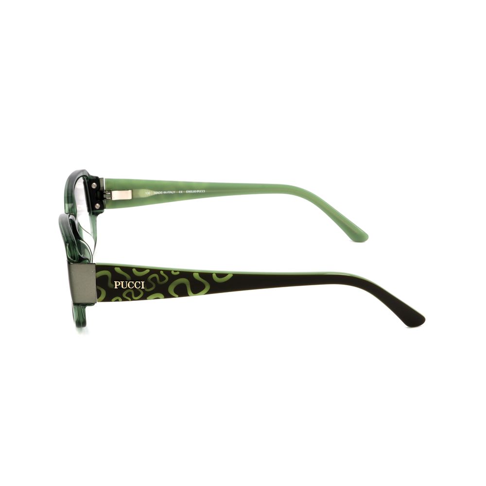 Emilio Pucci Plastic Olive Frame