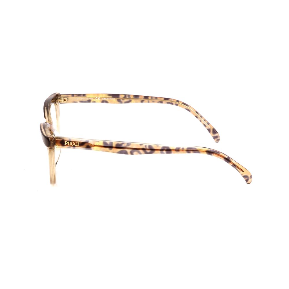 Emilio Pucci Plastic Brown Frame