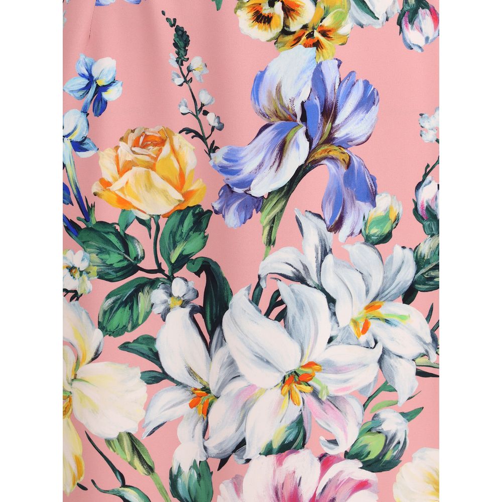 Dolce & Gabbana Floral Midi Dress
