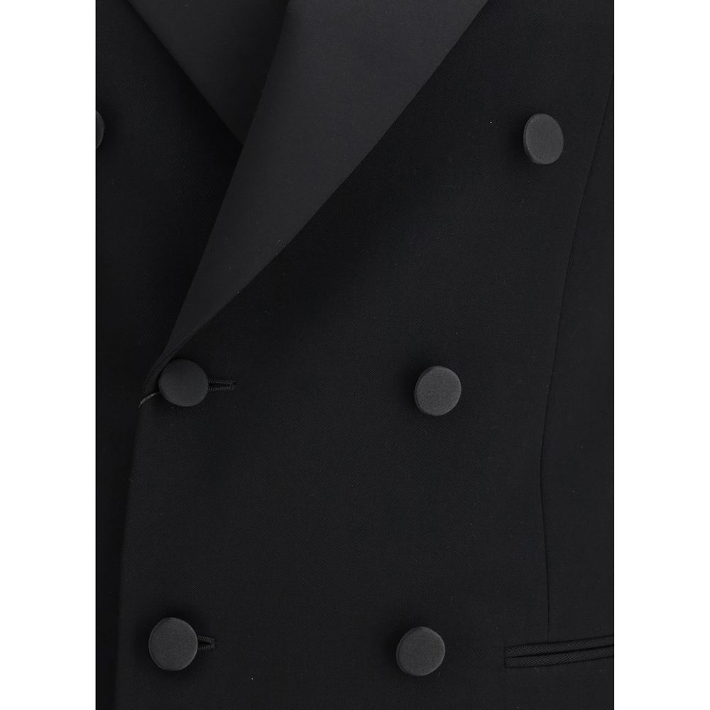 Saint Laurent Double Breasted Blazer Dress