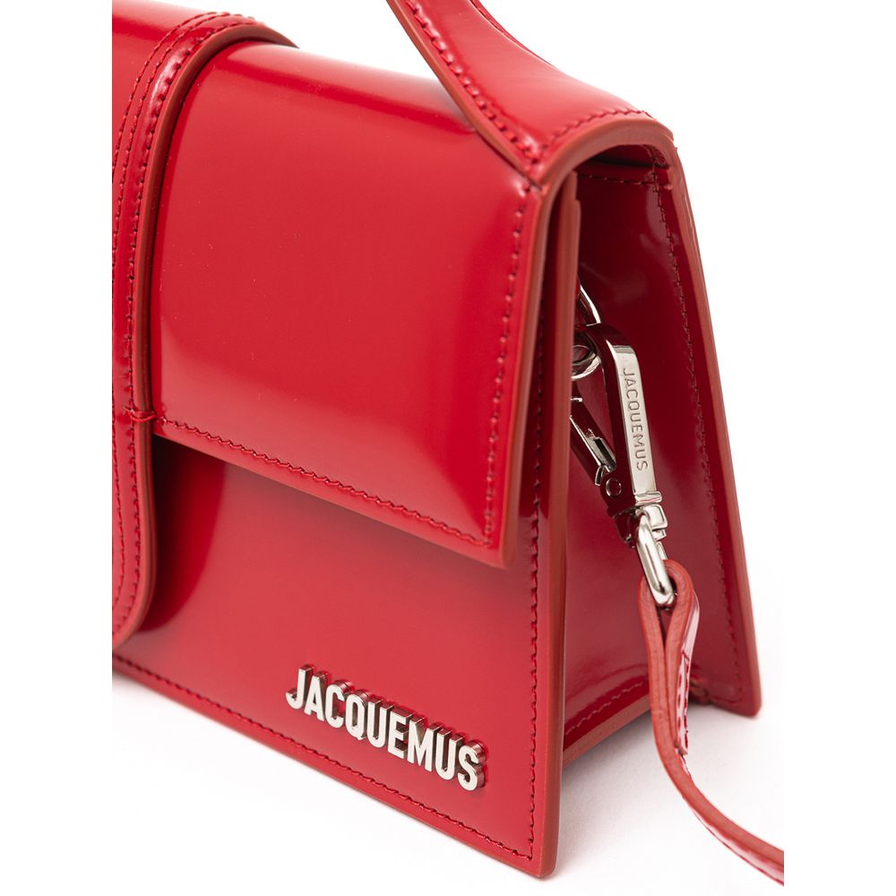 Jacquemus Leather Shoulder Red Bag