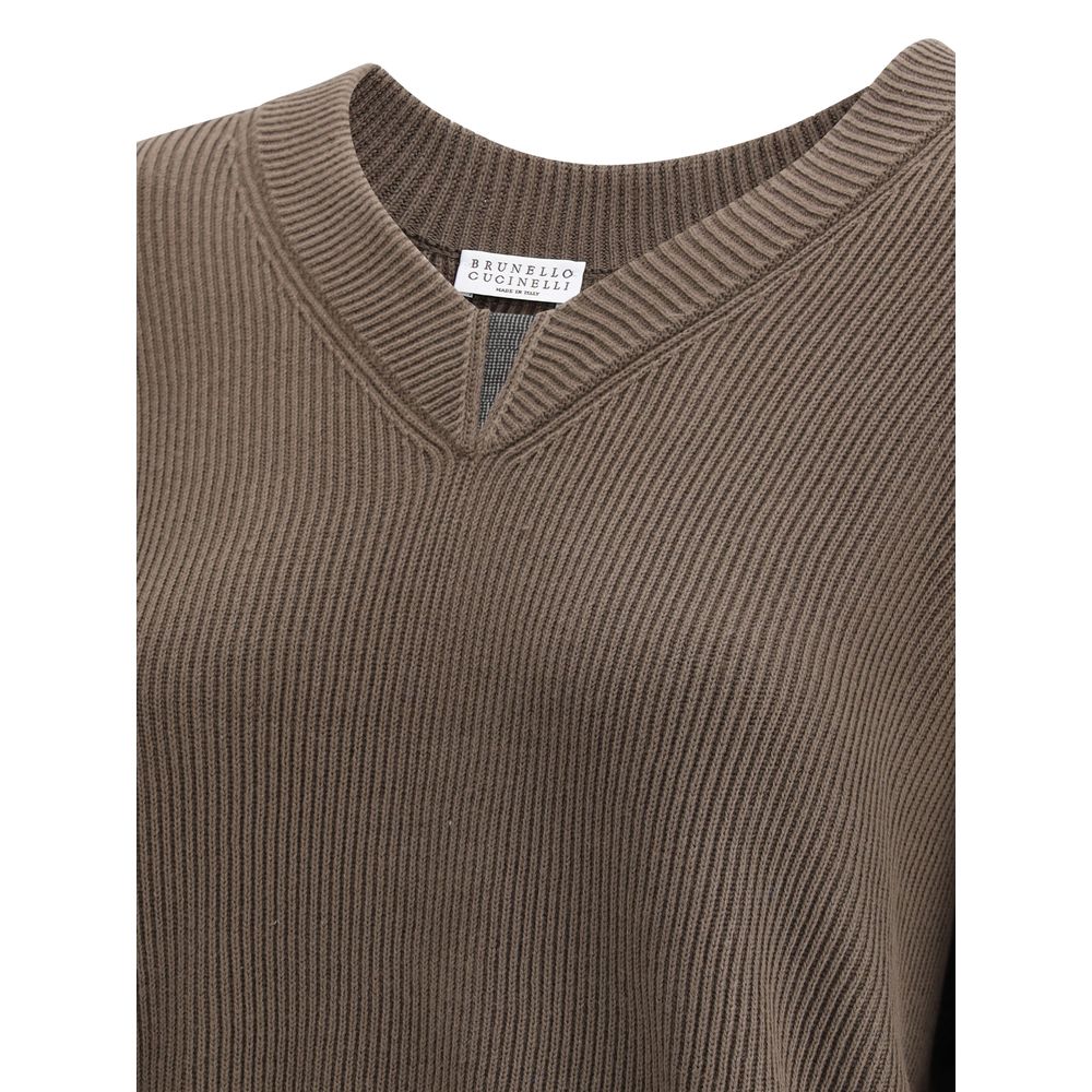Brunello Cucinelli V Neck Sweater