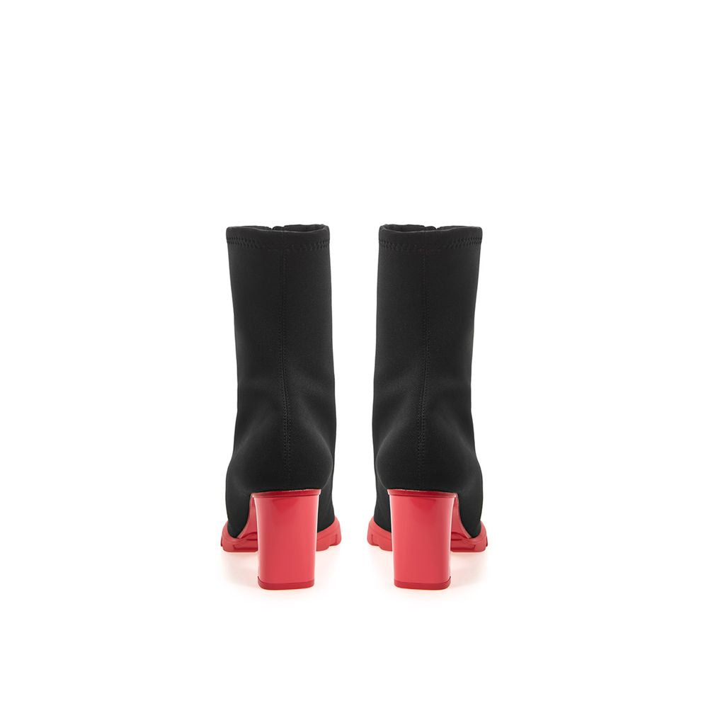 Alexander Mcqueen Black Neoprene Boot