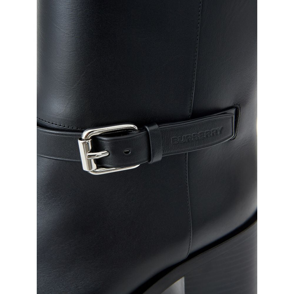 Burberry Leather Black Boot