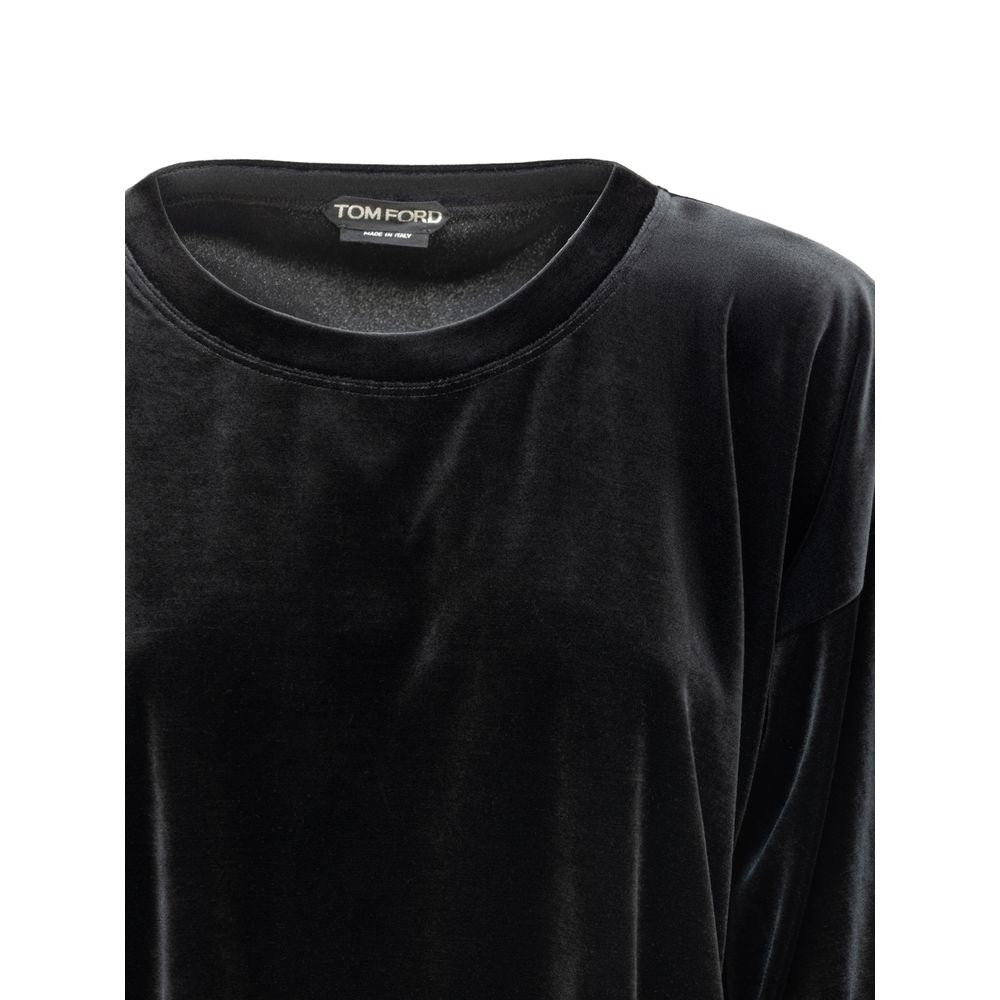 Tom Ford Black Synthetic Top & T-Shirt