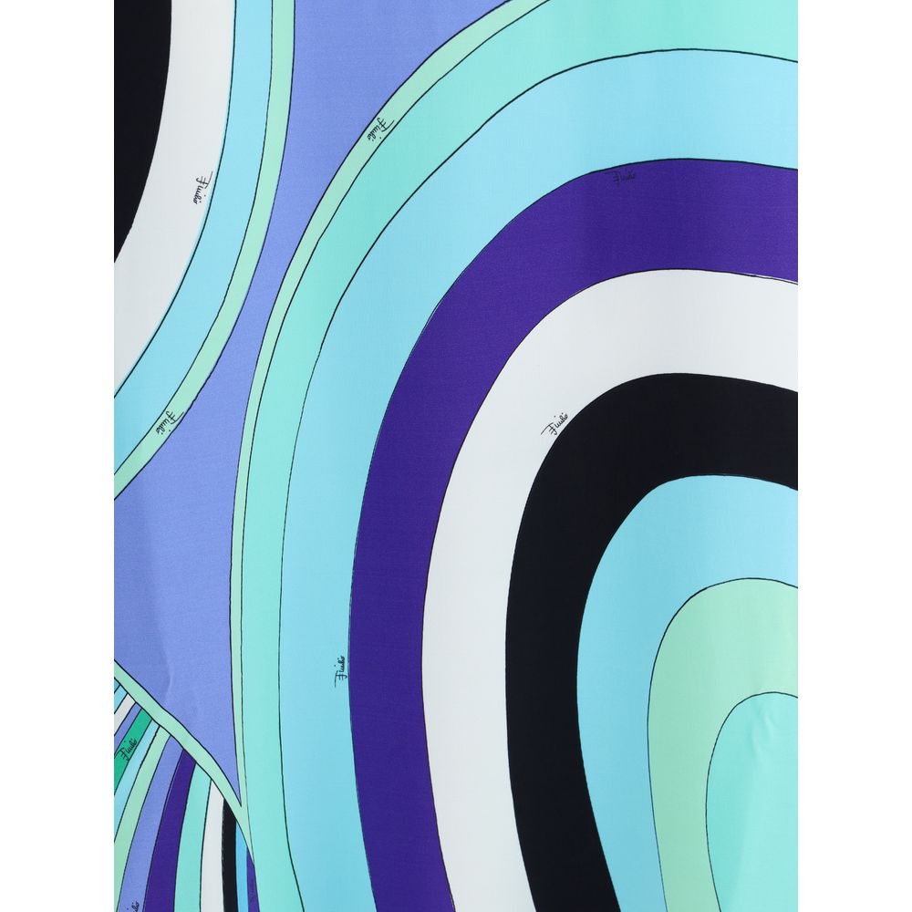 Emilio Pucci Iride Print Long Skirt