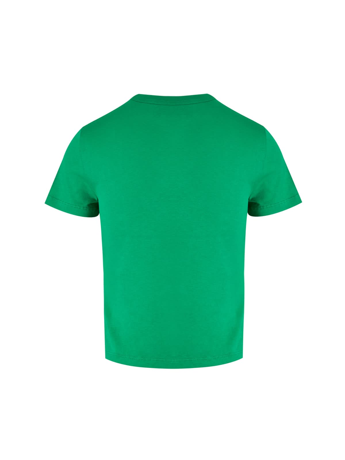 Gucci Cotton Green Logo T-Shirt