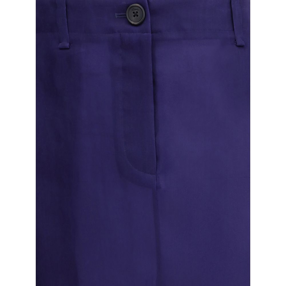 Khaite Lucian Midi Skirt
