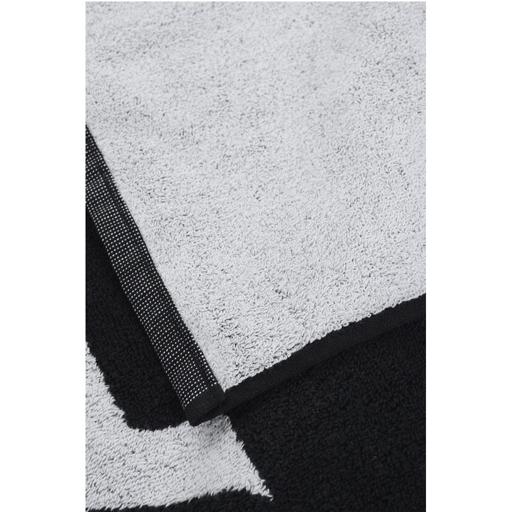Alaïa Cotton Terry Beach Towel With Contrasting Logo