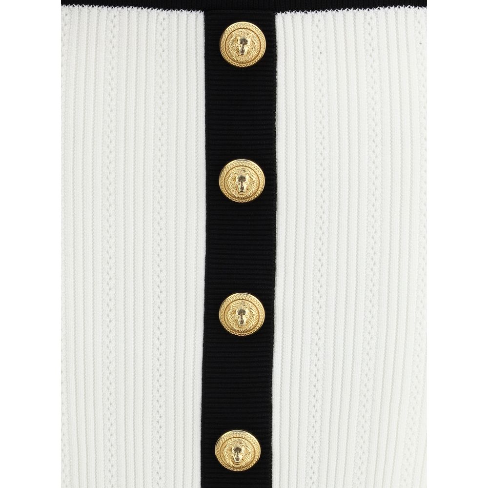 Balmain Knit Mini Skirt