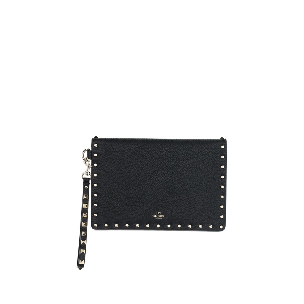 Valentino Garavani Flat Rockstud Cpouch Glam Steals