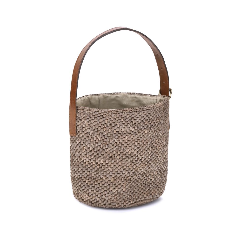 Ibeliv Raffia Lova Bucket Bag