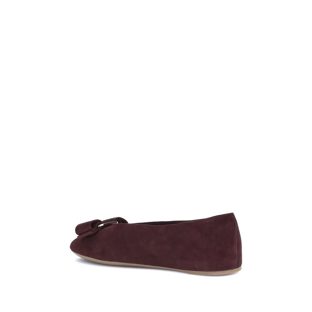 Salvatore Ferragamo Vara Bow Ballerinas