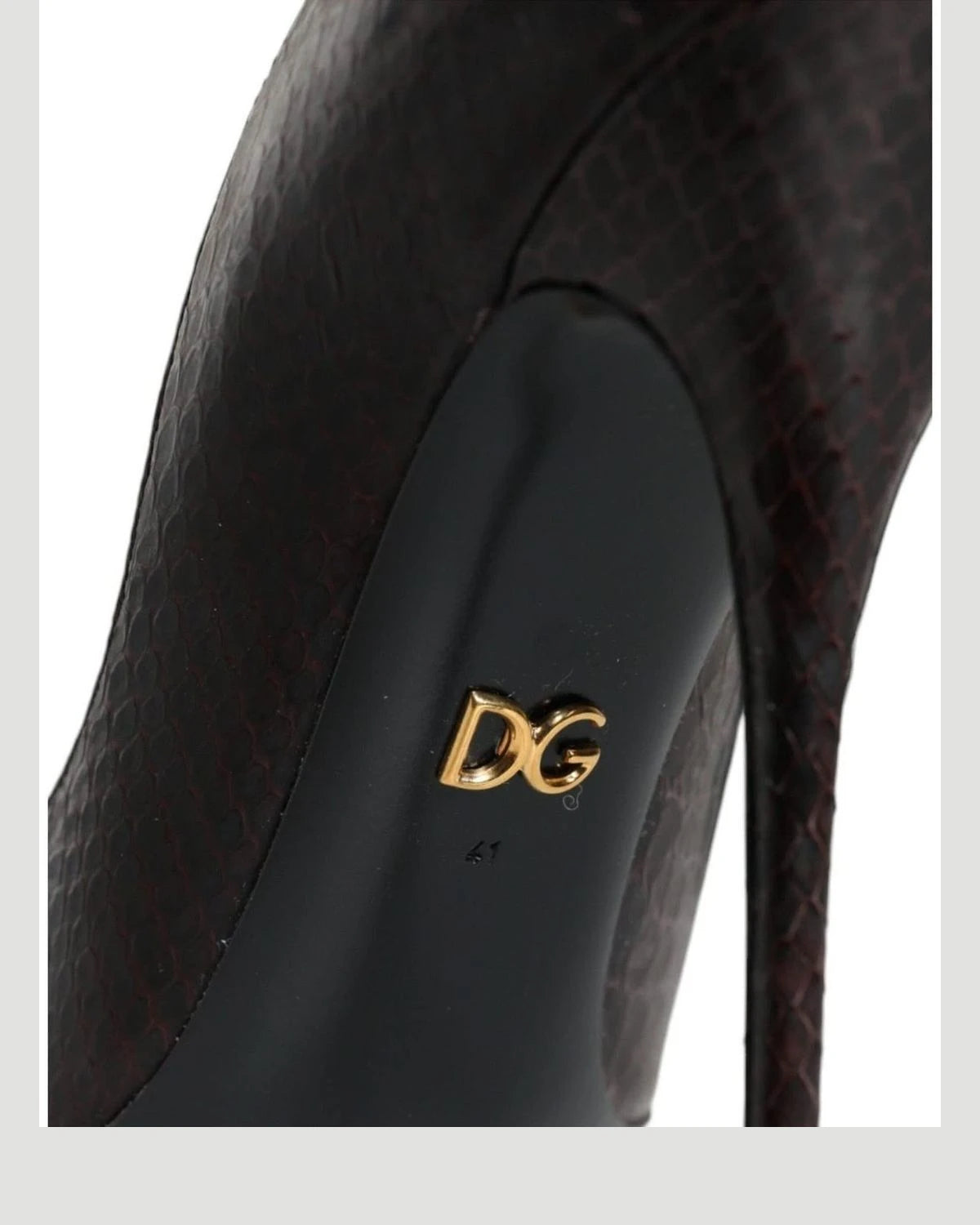 Dolce & Gabbana Multicolor Exotic Leather Heels Pumps Shoes Heels