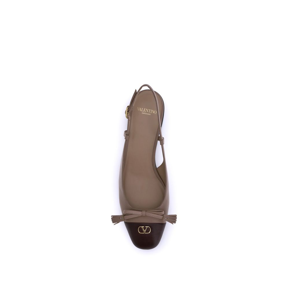 Valentino Garavani Valet Du Roi Ballerinas