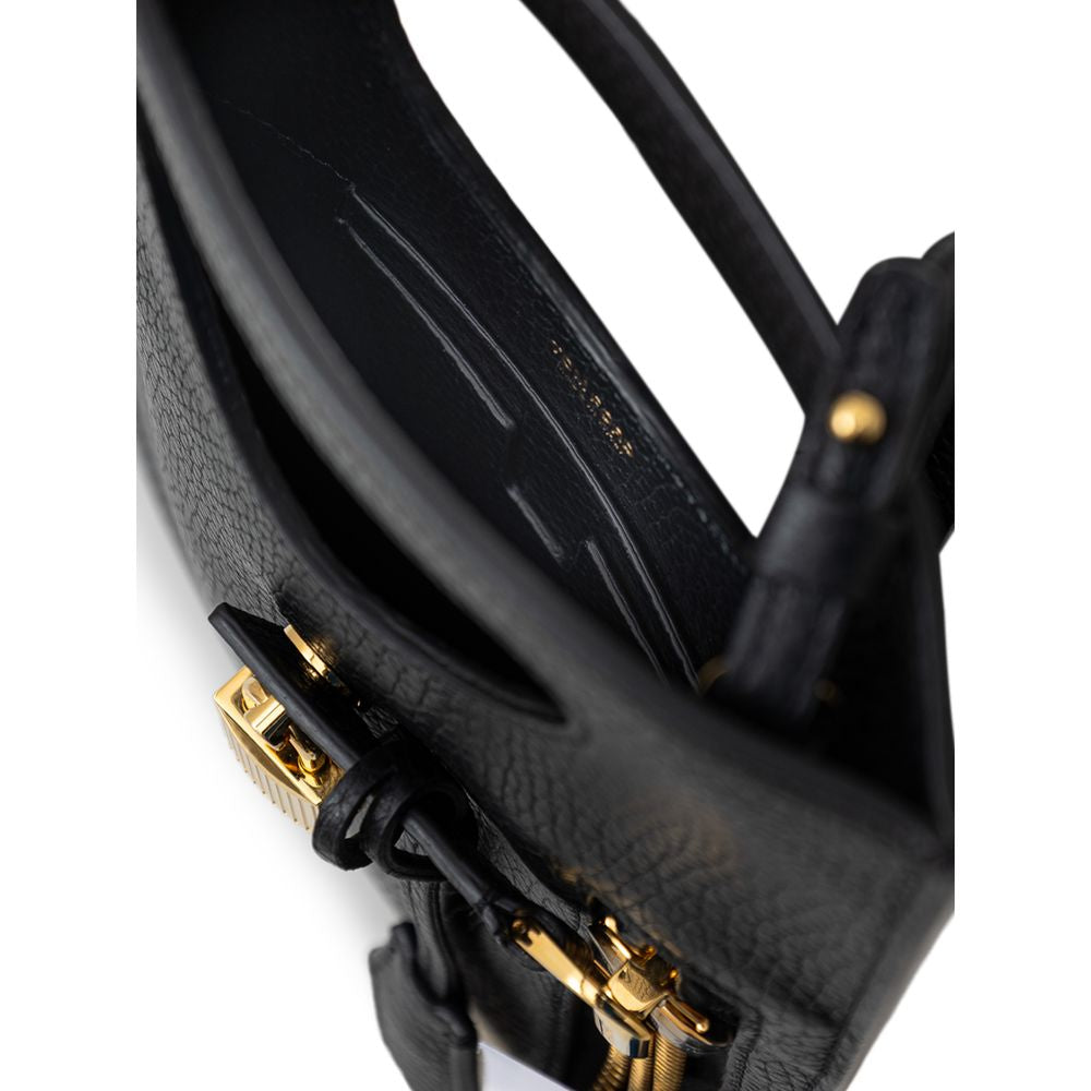 Tom Ford Black Leather Shoulder Bag Glam Steals
