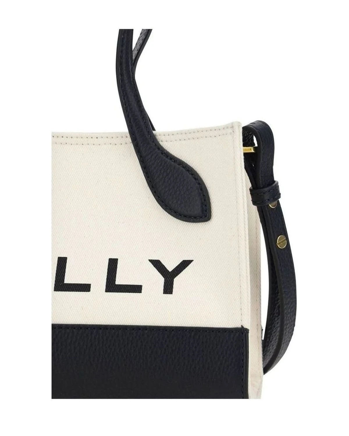 Bally Chic Contrast Mini Leather Handbag Handbags