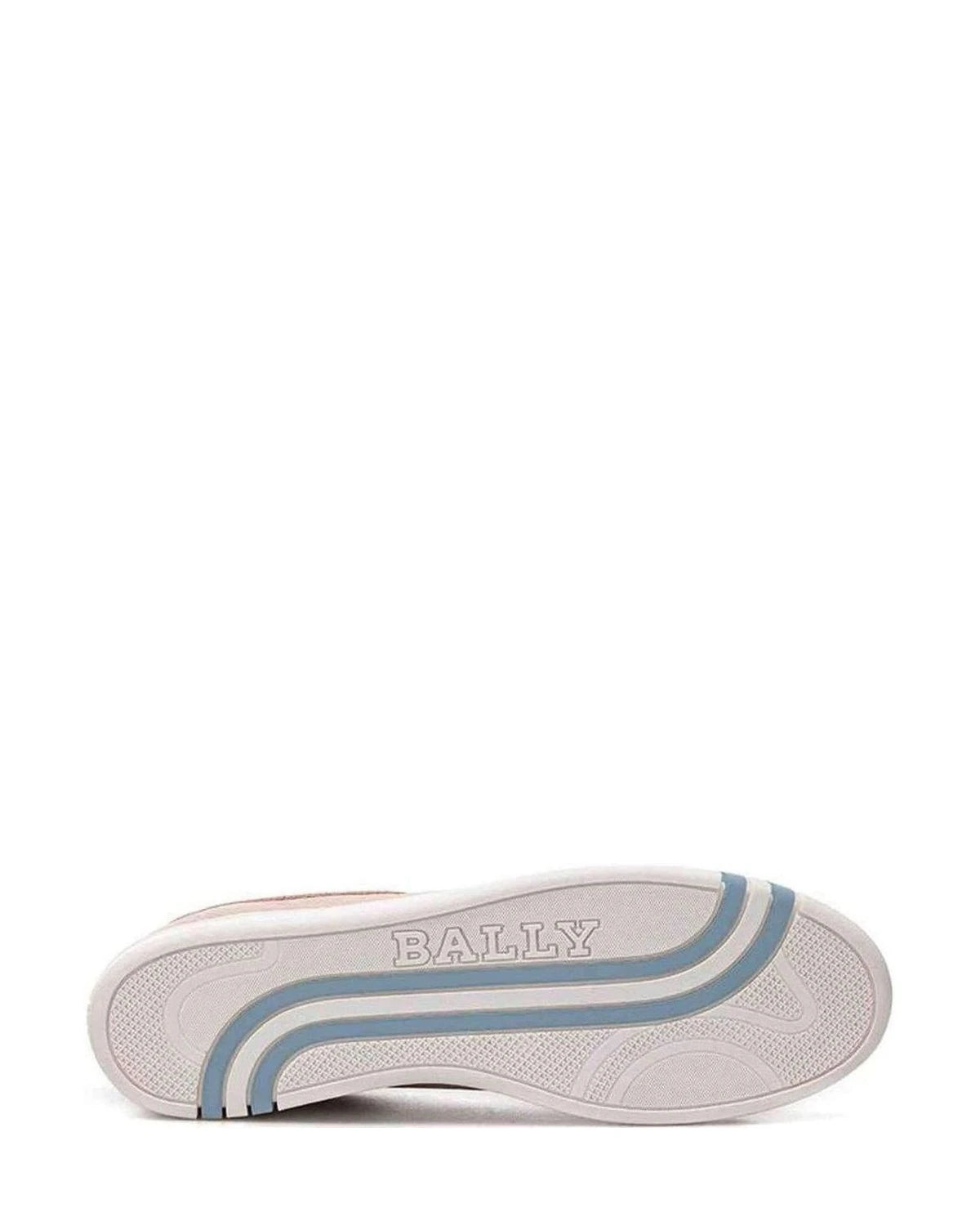 Bally Elegant Pink Leather Sneakers Sneakers
