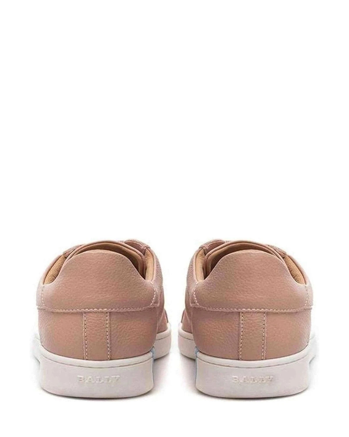 Bally Elegant Pink Leather Sneakers Sneakers