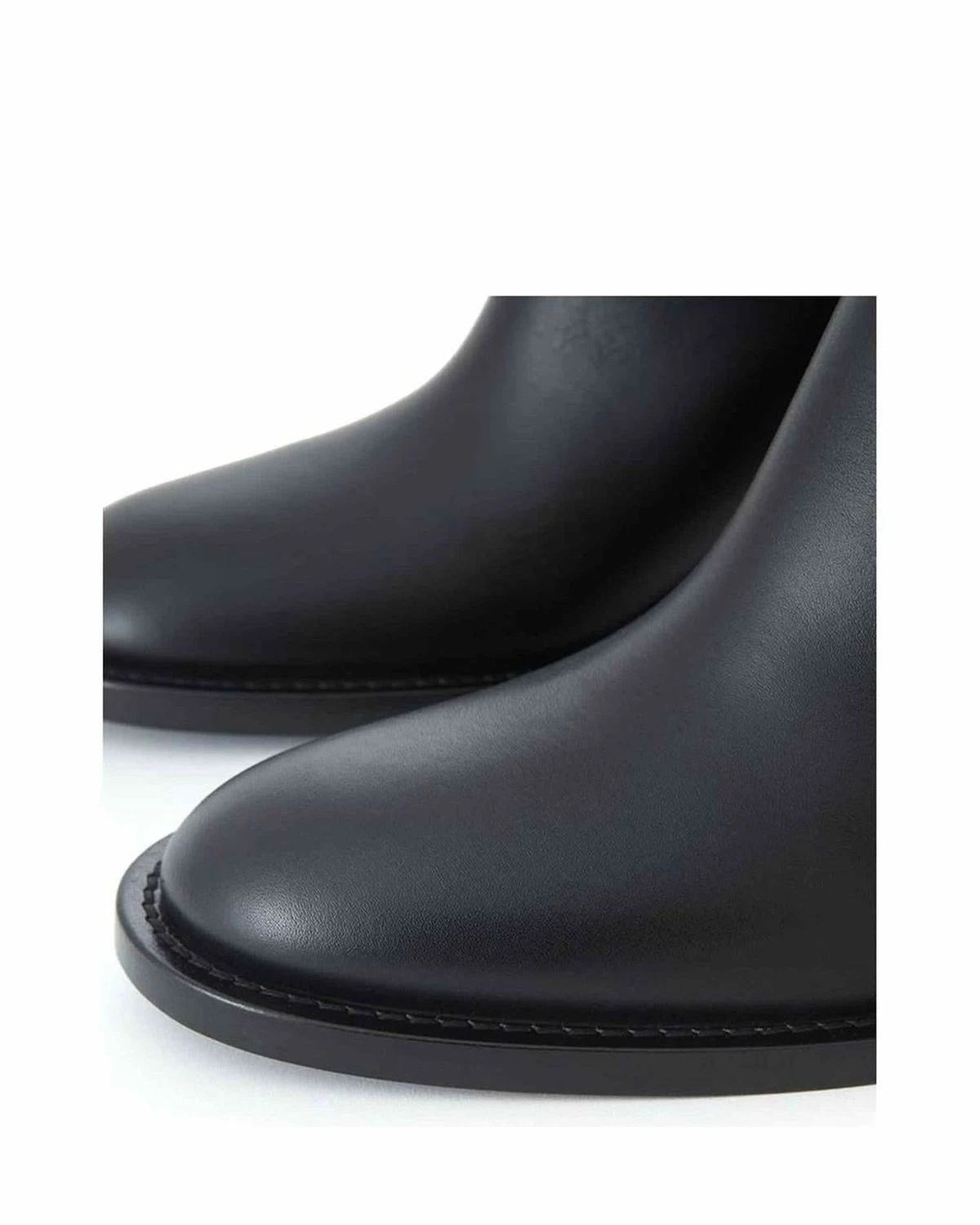 Burberry Leather Black Boot Boots