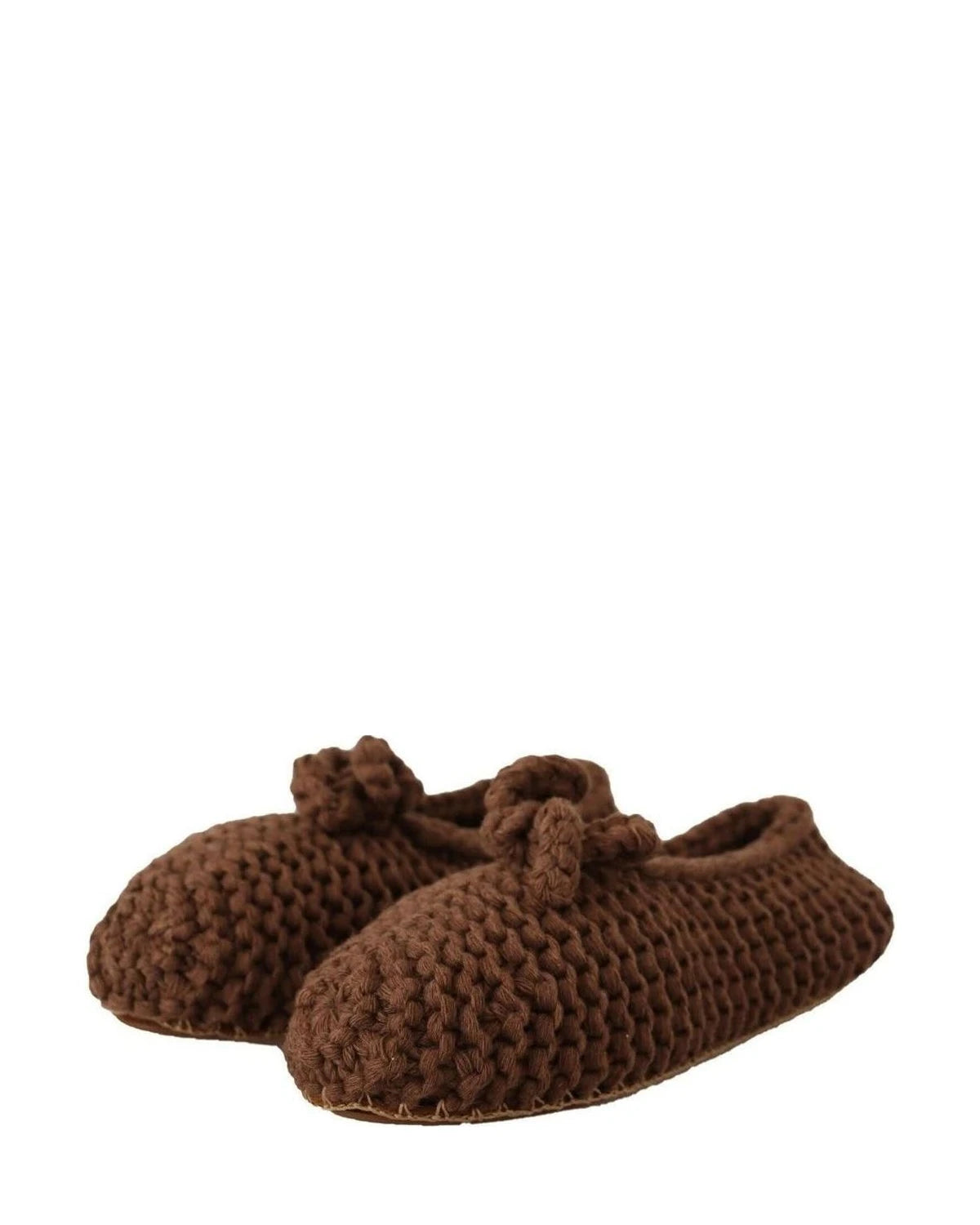 Dolce & Gabbana Wool Elegant Knit Ballerina Flats Flats