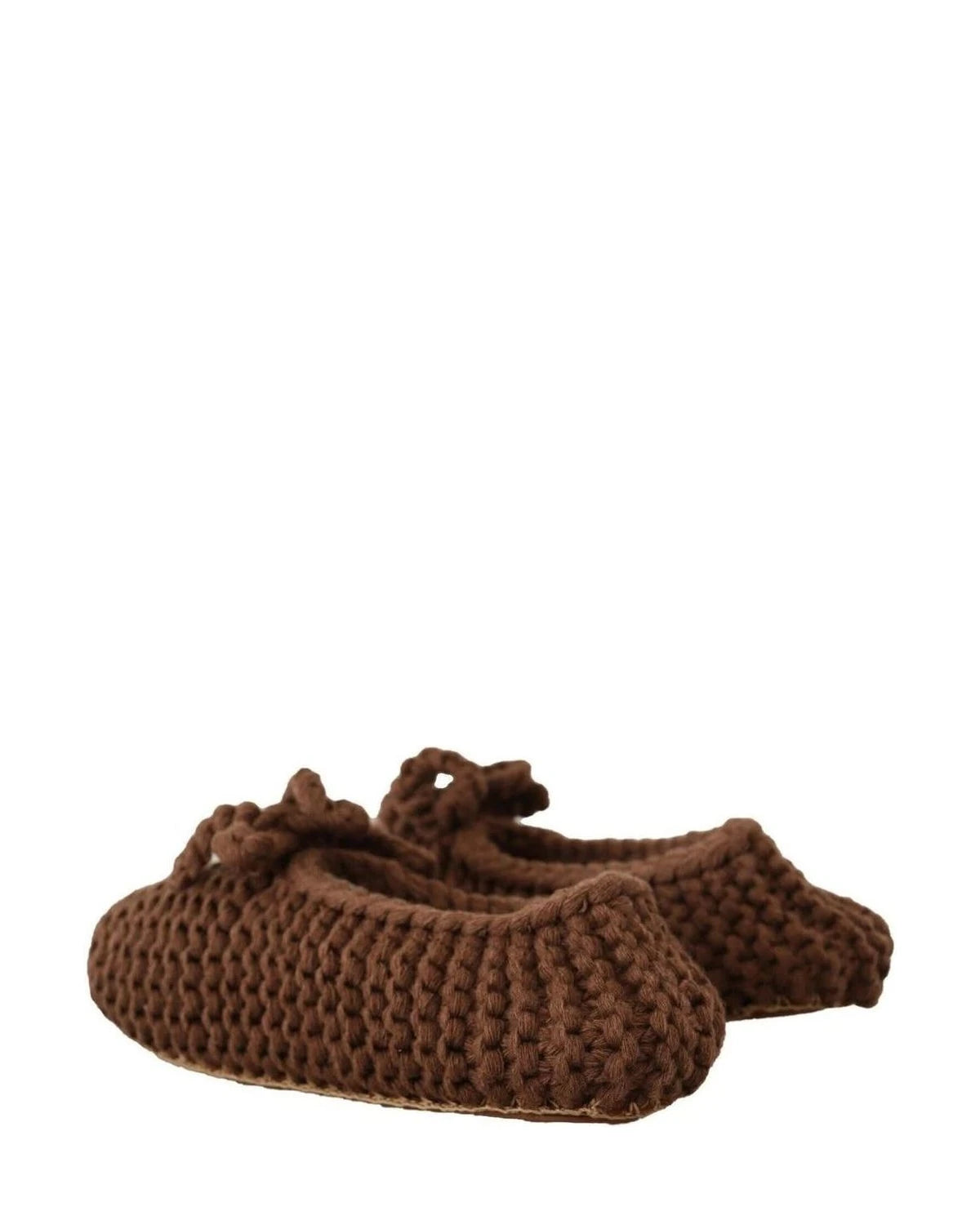 Dolce & Gabbana Wool Elegant Knit Ballerina Flats Flats