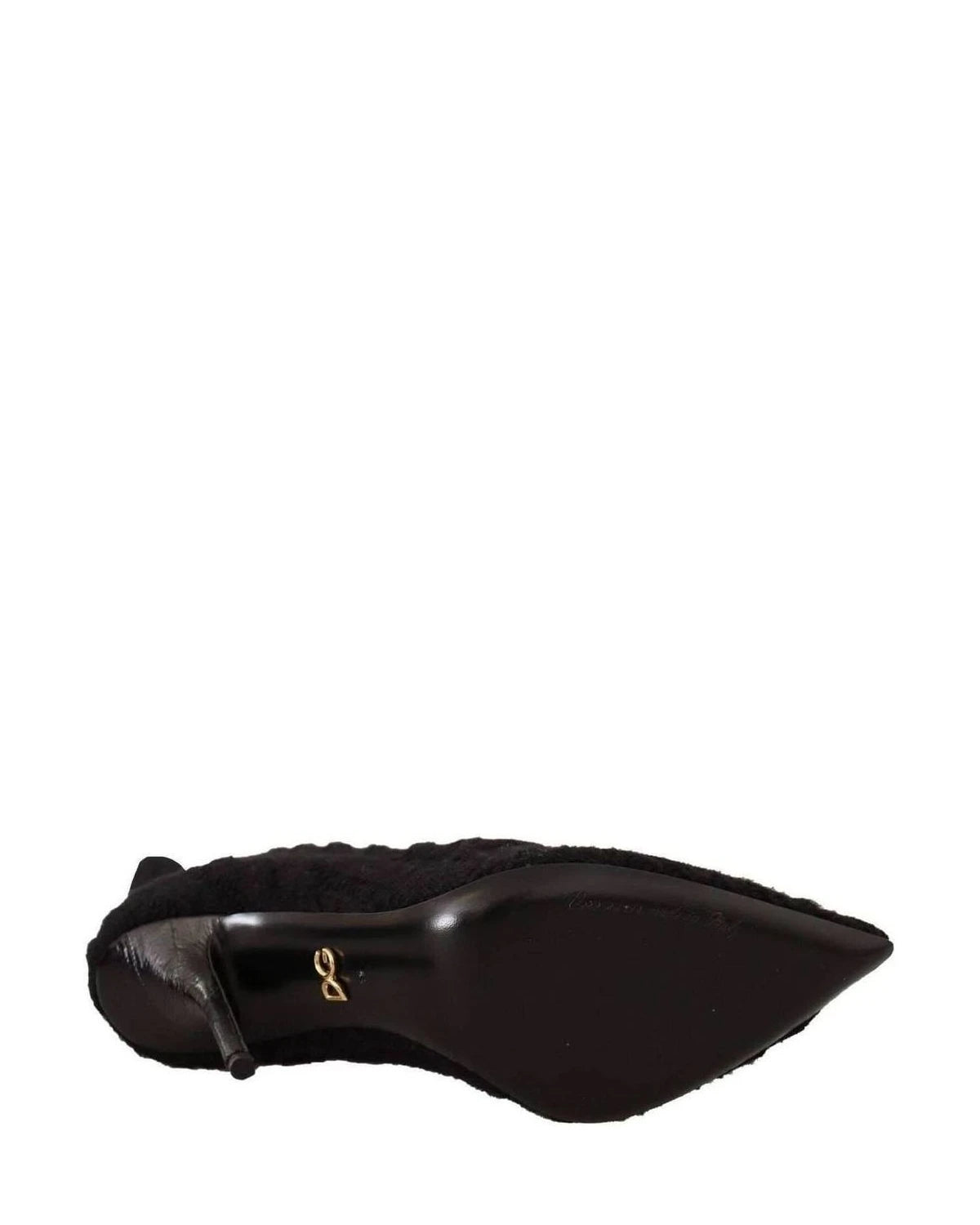 Dolce & Gabbana Black Elegant Stretch Sock Boots Boots