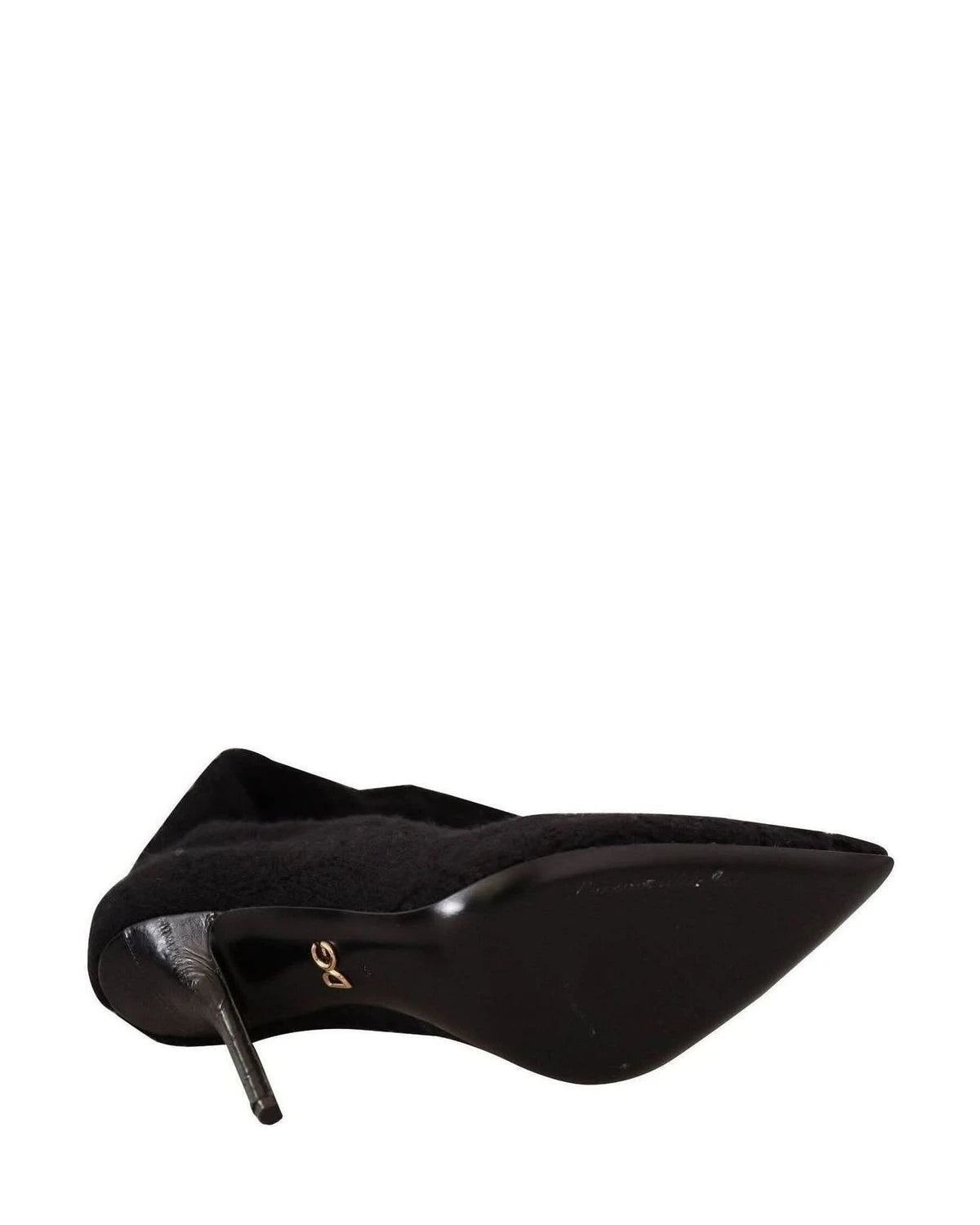 Dolce & Gabbana Black Elegant Stretch Socks Boots Boots