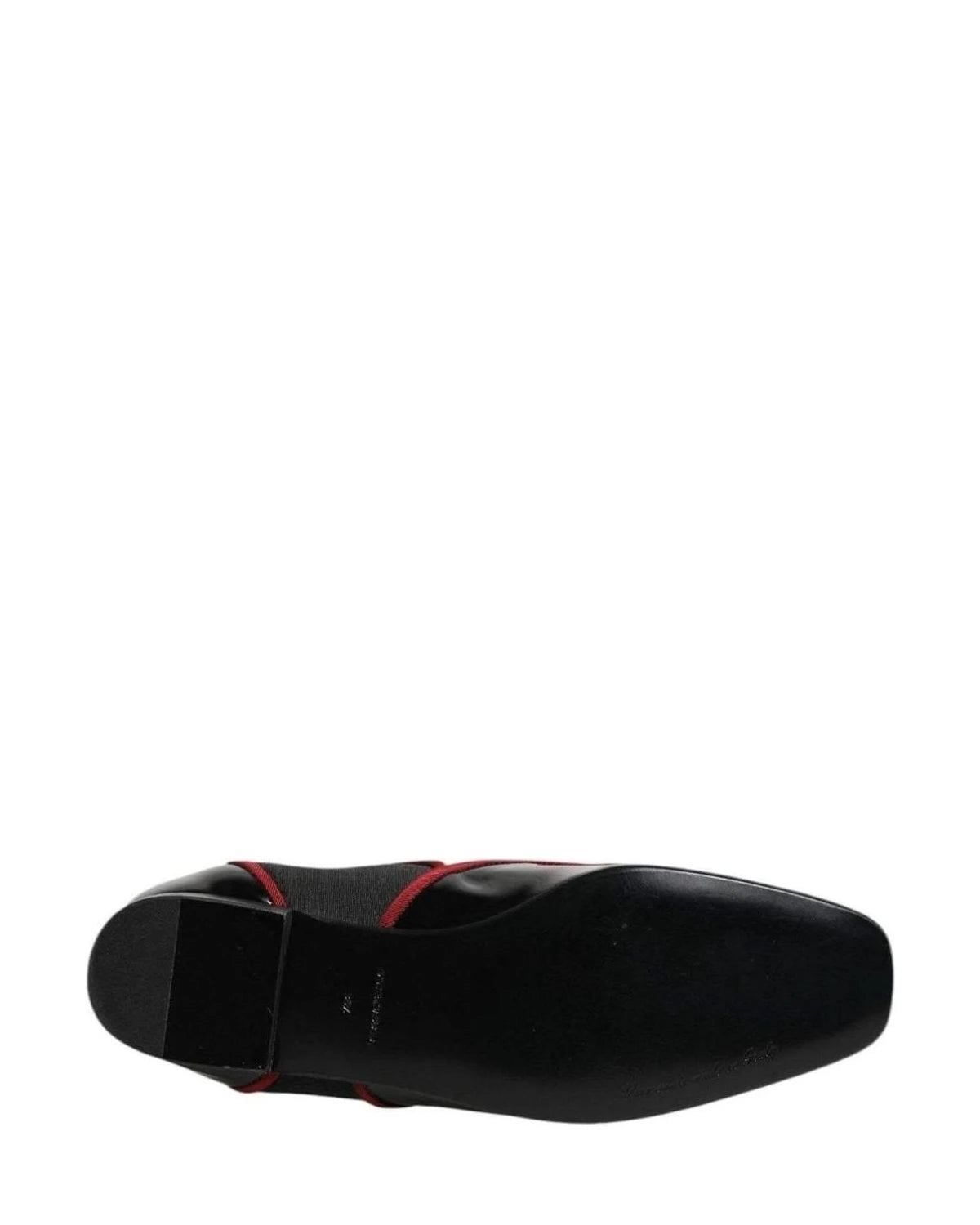 Dolce & Gabbana Black Jackie Buttoned Chelsea Boots Shoes Boots