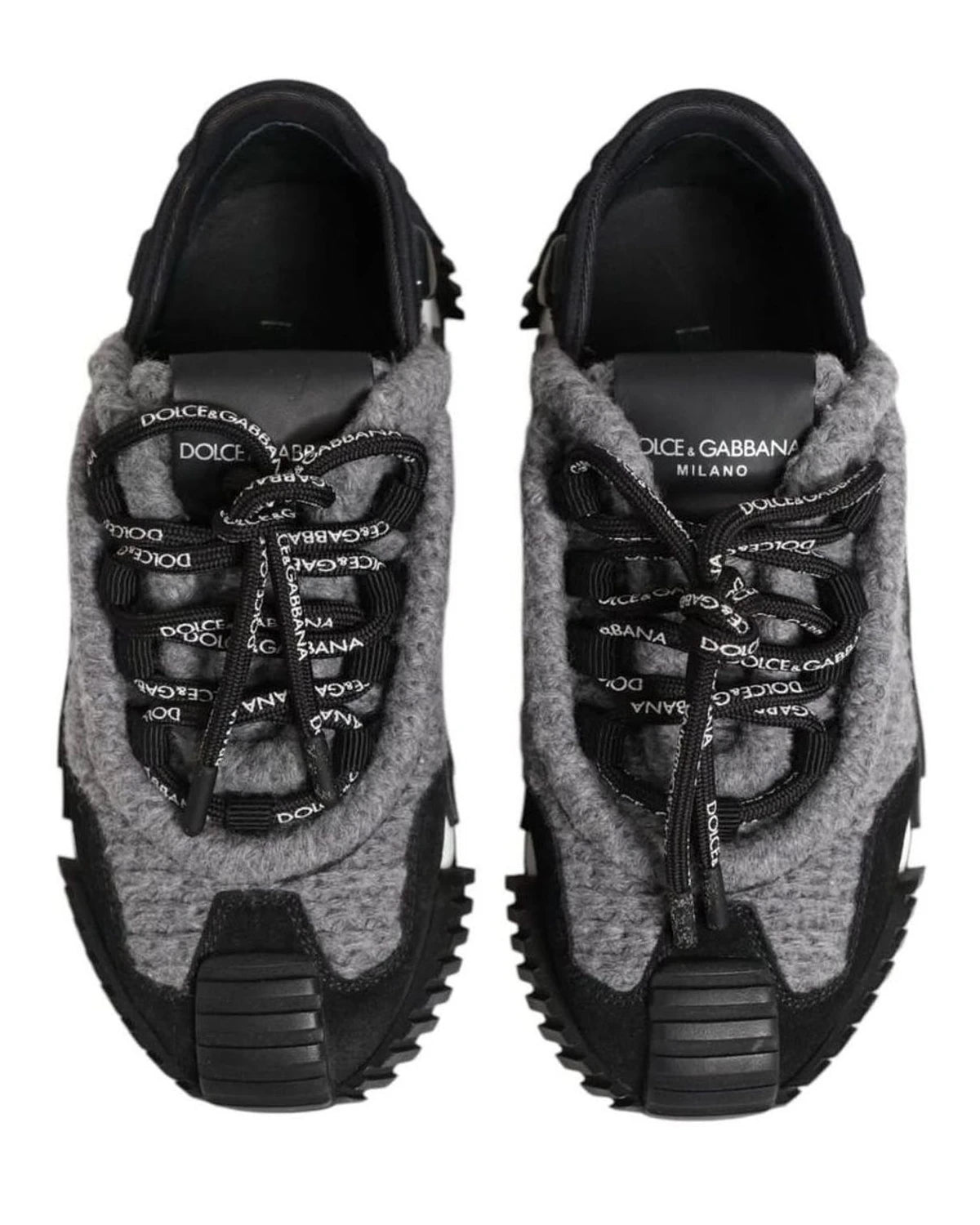 Dolce & Gabbana Black Ns1 Low Top Sneakers Shoes Sneakers