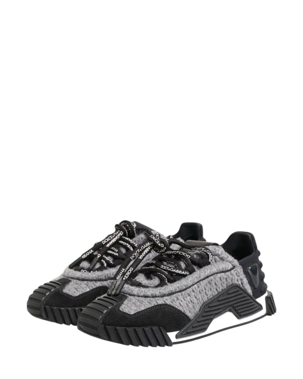 Dolce & Gabbana Black Ns1 Low Top Sneakers Shoes Sneakers