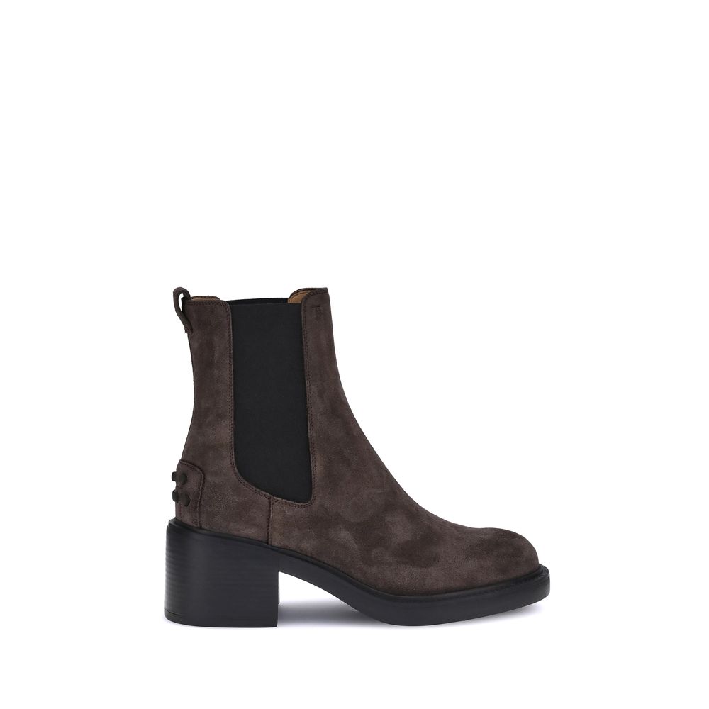 Tod’S Suede Ankle Boots Glam Steals