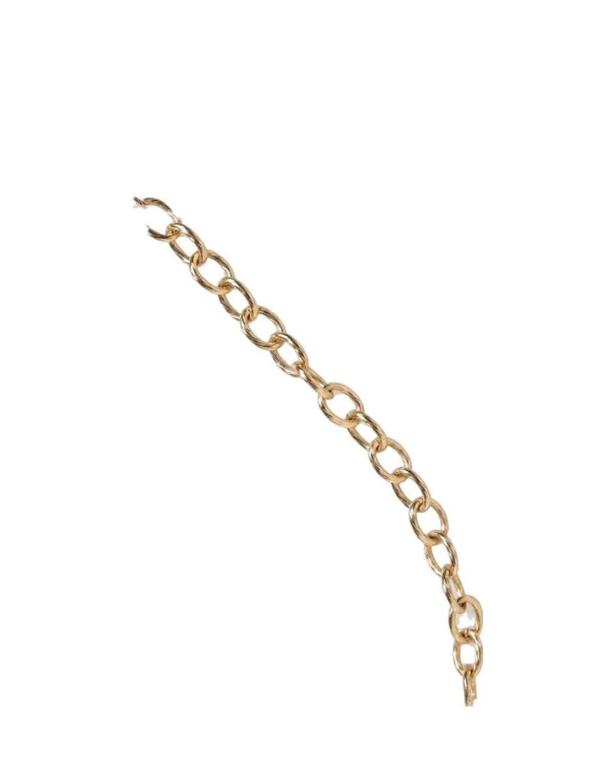 Dolce & Gabbana Gold Crystal Clock Pendant Statement Jewelry Necklace Necklaces