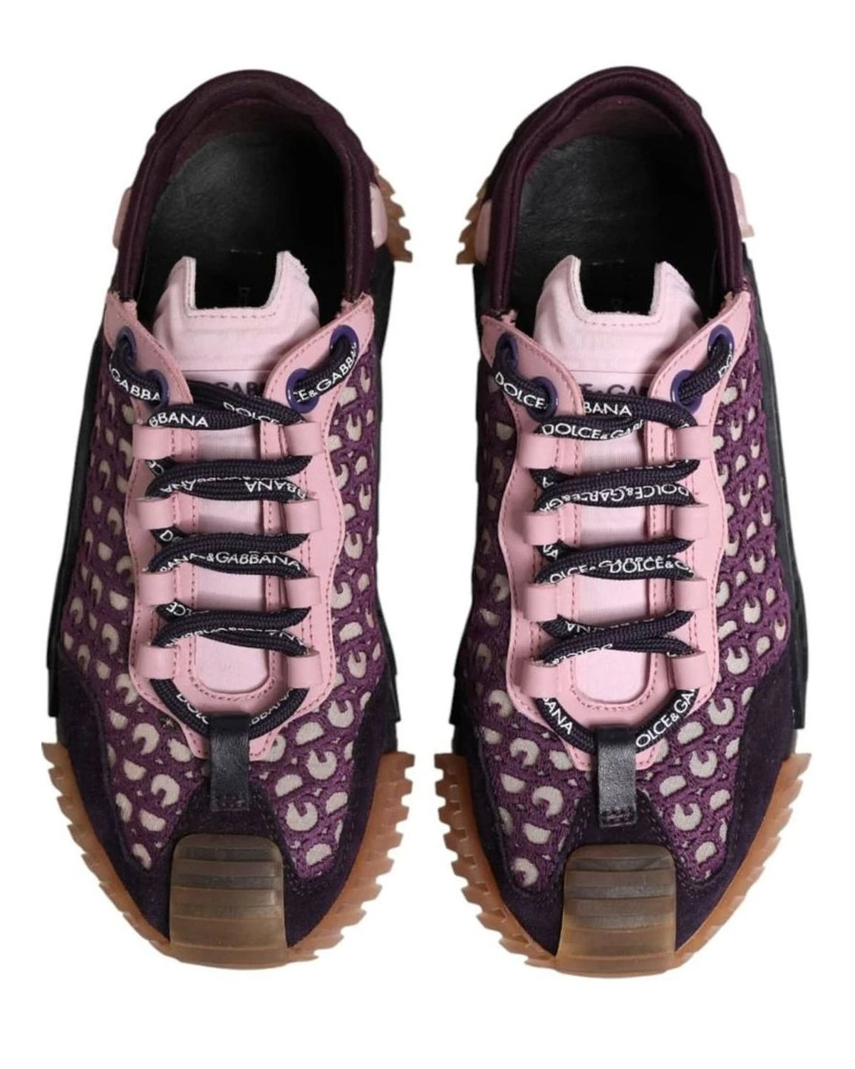 Dolce & Gabbana Multicolor Logo Low Top Ns1 Sneakers Shoes Sneakers