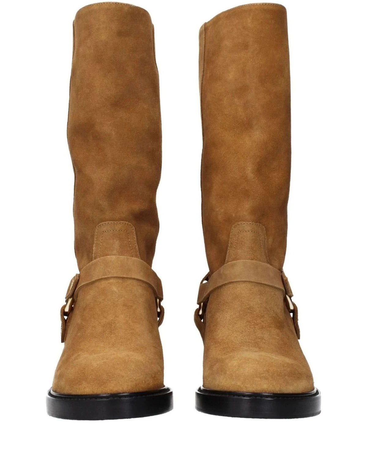 Chloé Brown Leather Ankle Boots Boots