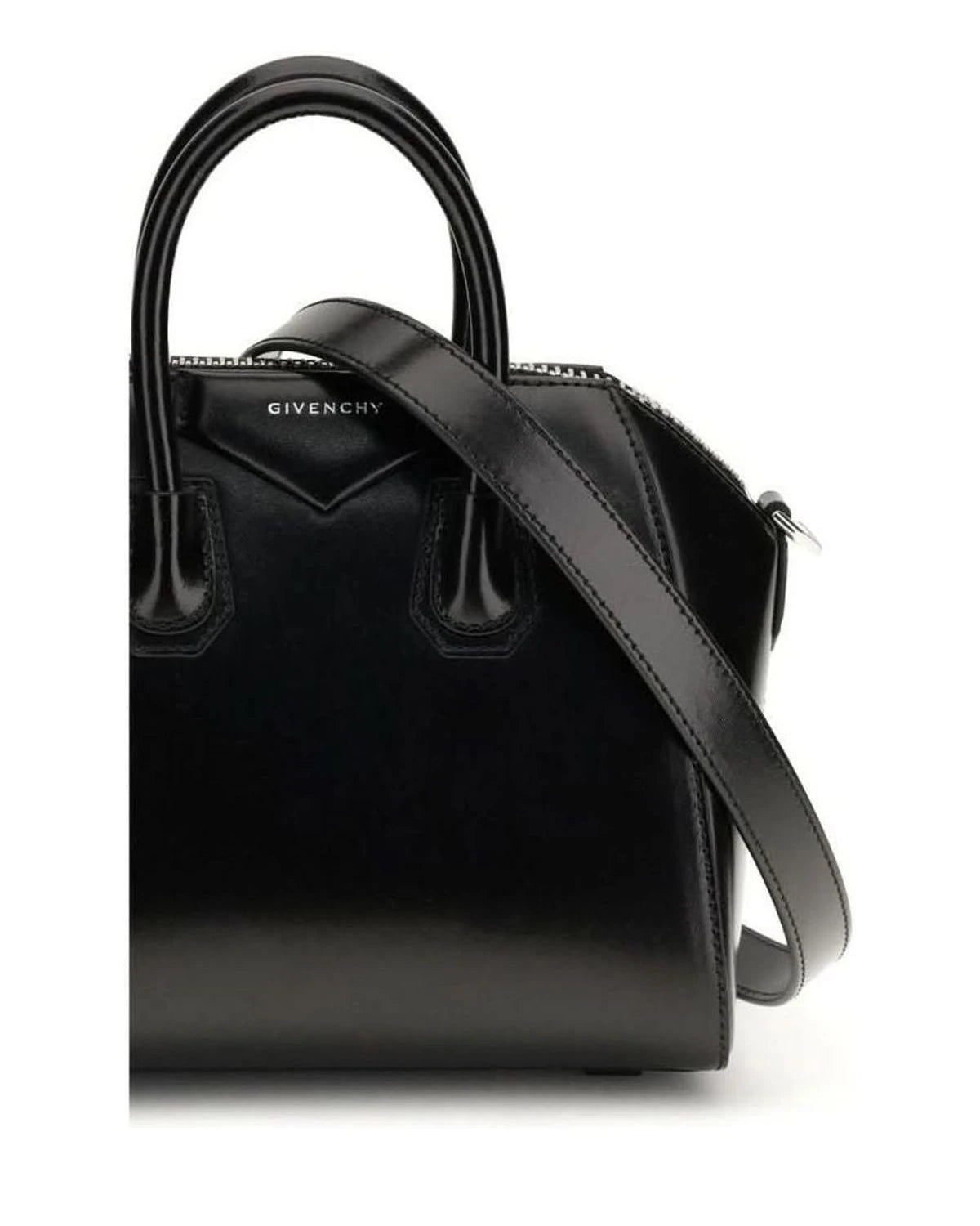 Givenchy Black Calf Leather Bos Taurus Handbag Handbags