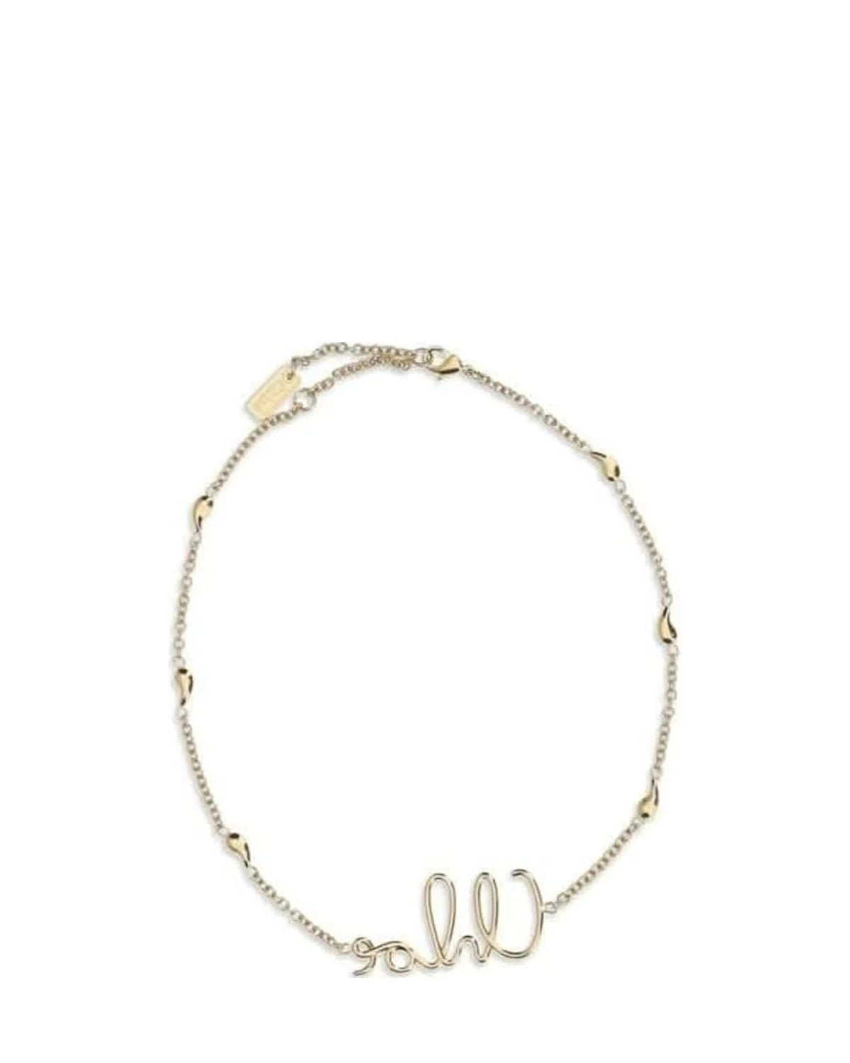 Chloe Gold Brass Necklace Necklaces