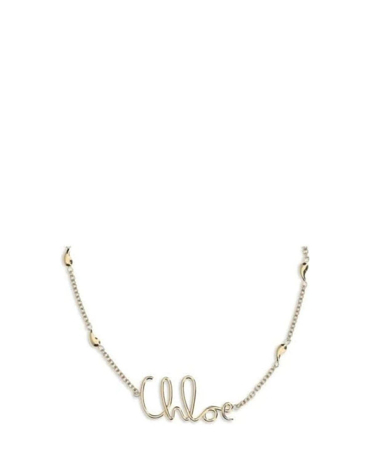 Chloe Gold Brass Necklace Necklaces
