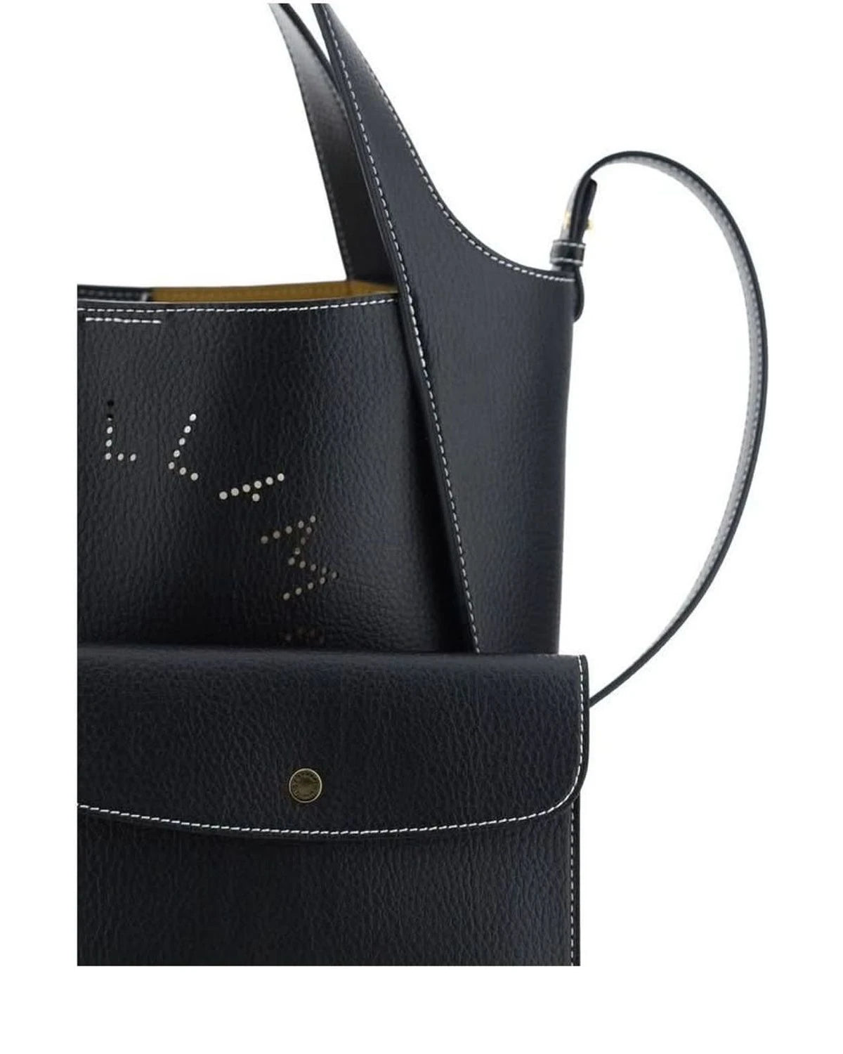 Stella Mccartney Black Polyamide Handbag Shoulder Bags