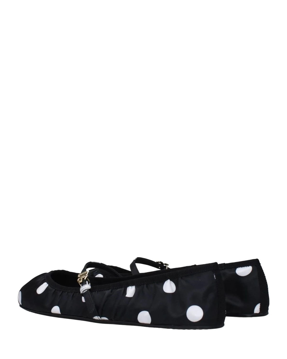 Dolce & Gabbana Black Ballet Flats Flats