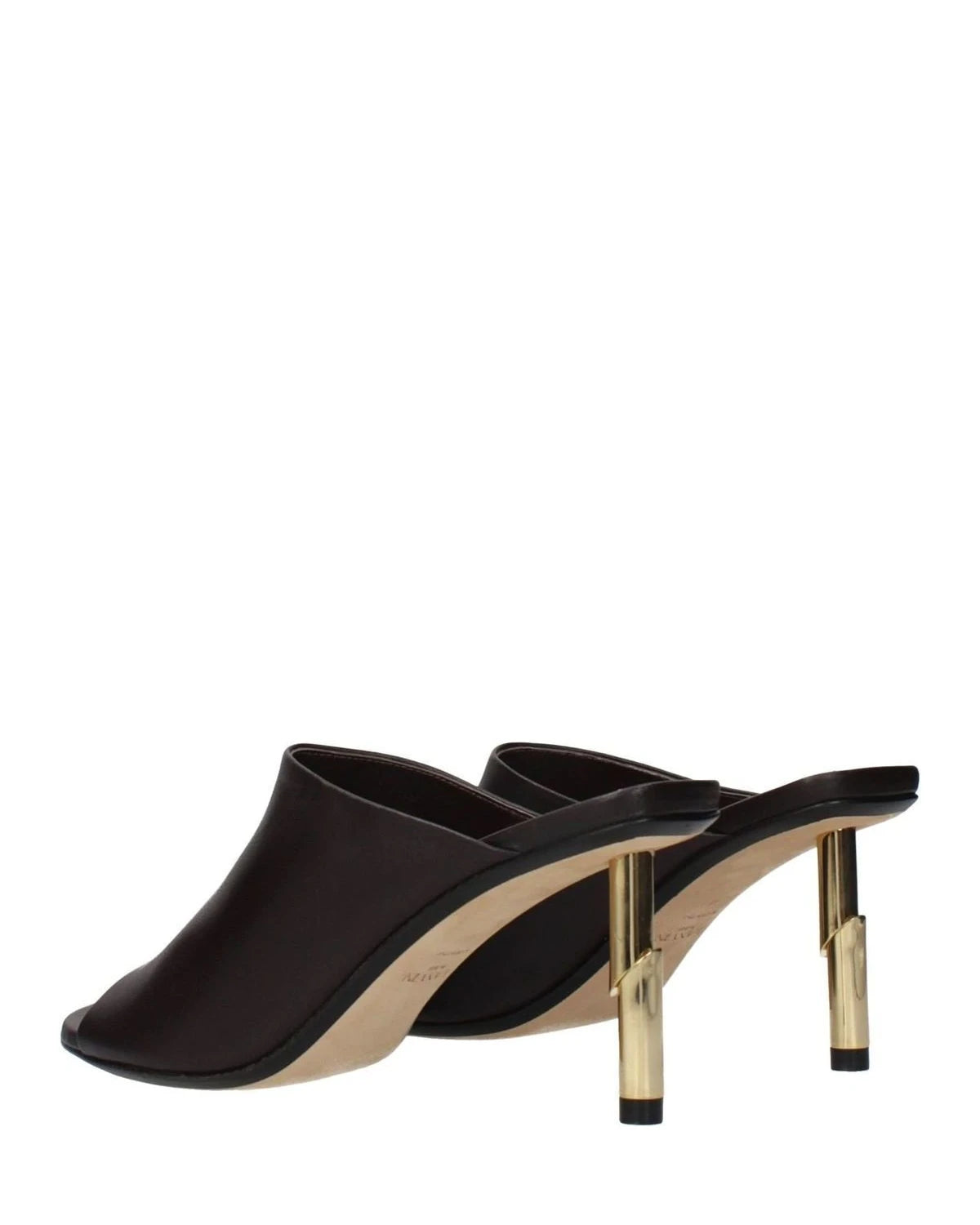 Lanvin Black Leather High Heel Pumps Heels
