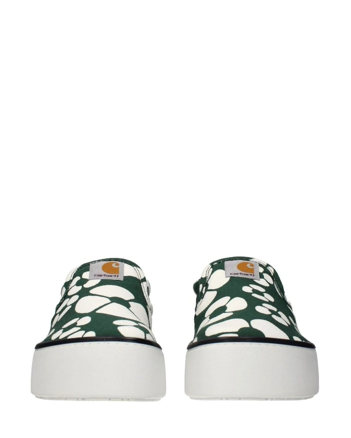 Marni Green Slip On Loafers Flats