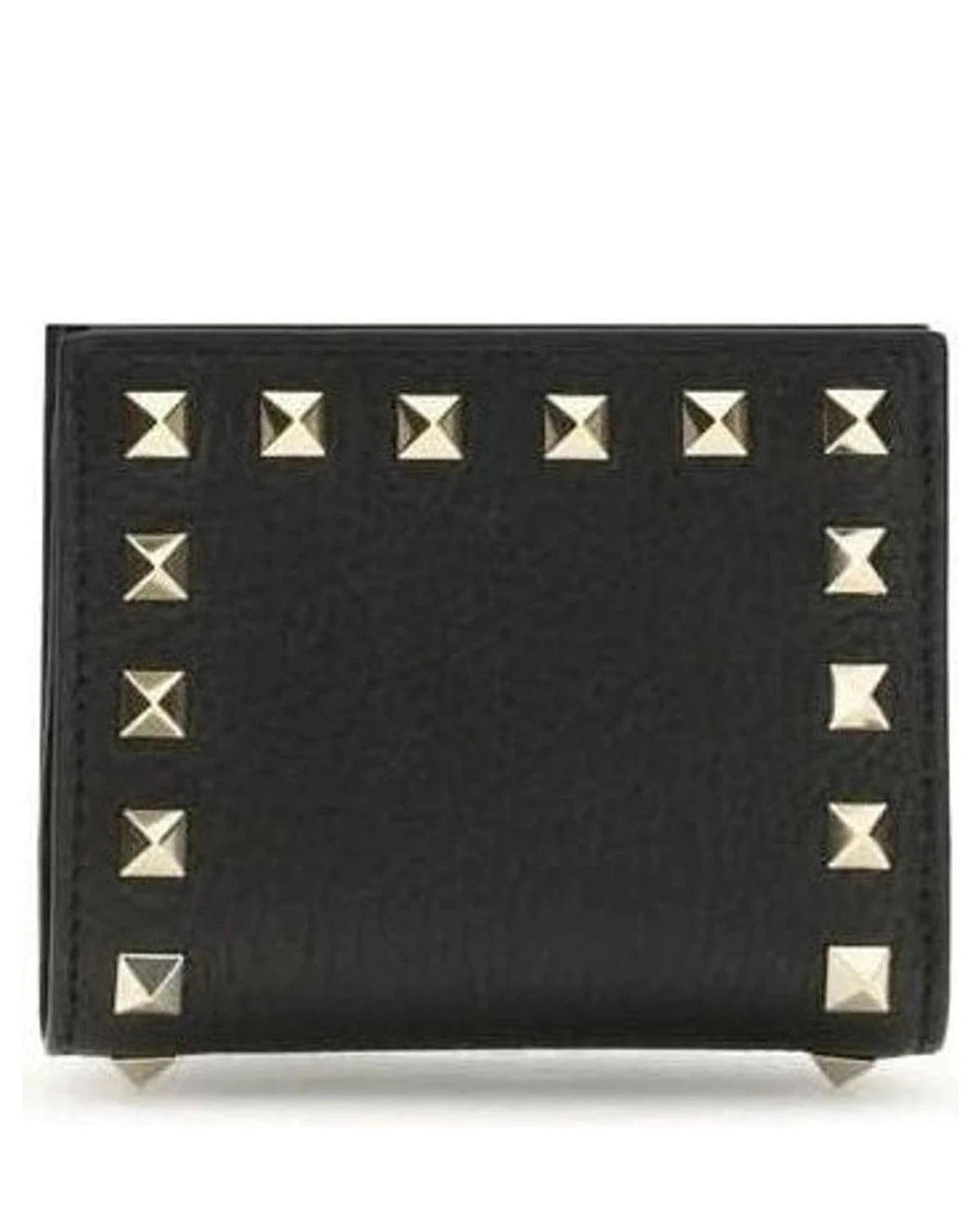 Valentino Garavani Black Lamb Ovis Aries Wallet Wallets