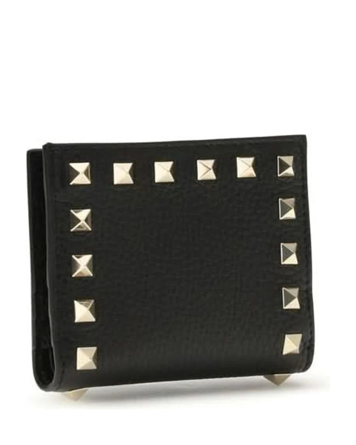 Valentino Garavani Black Lamb Ovis Aries Wallet Wallets