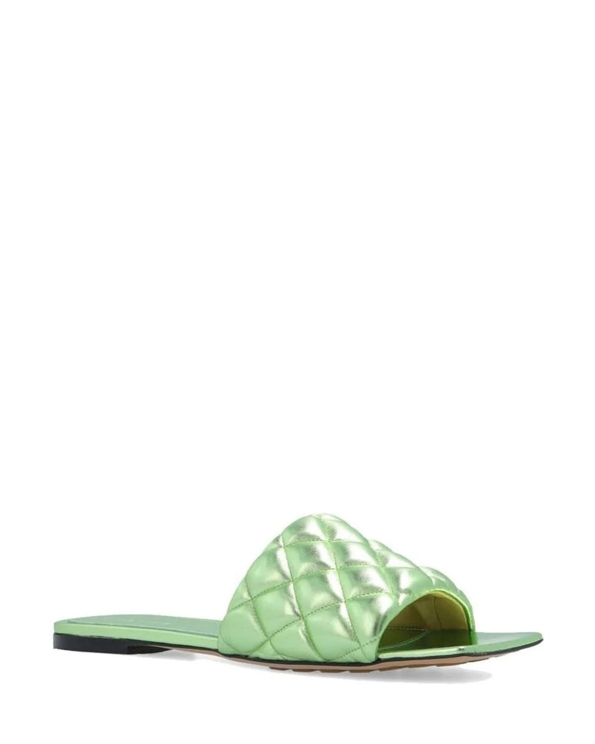 Bottega Veneta Calfskin Flat Sandals Flats