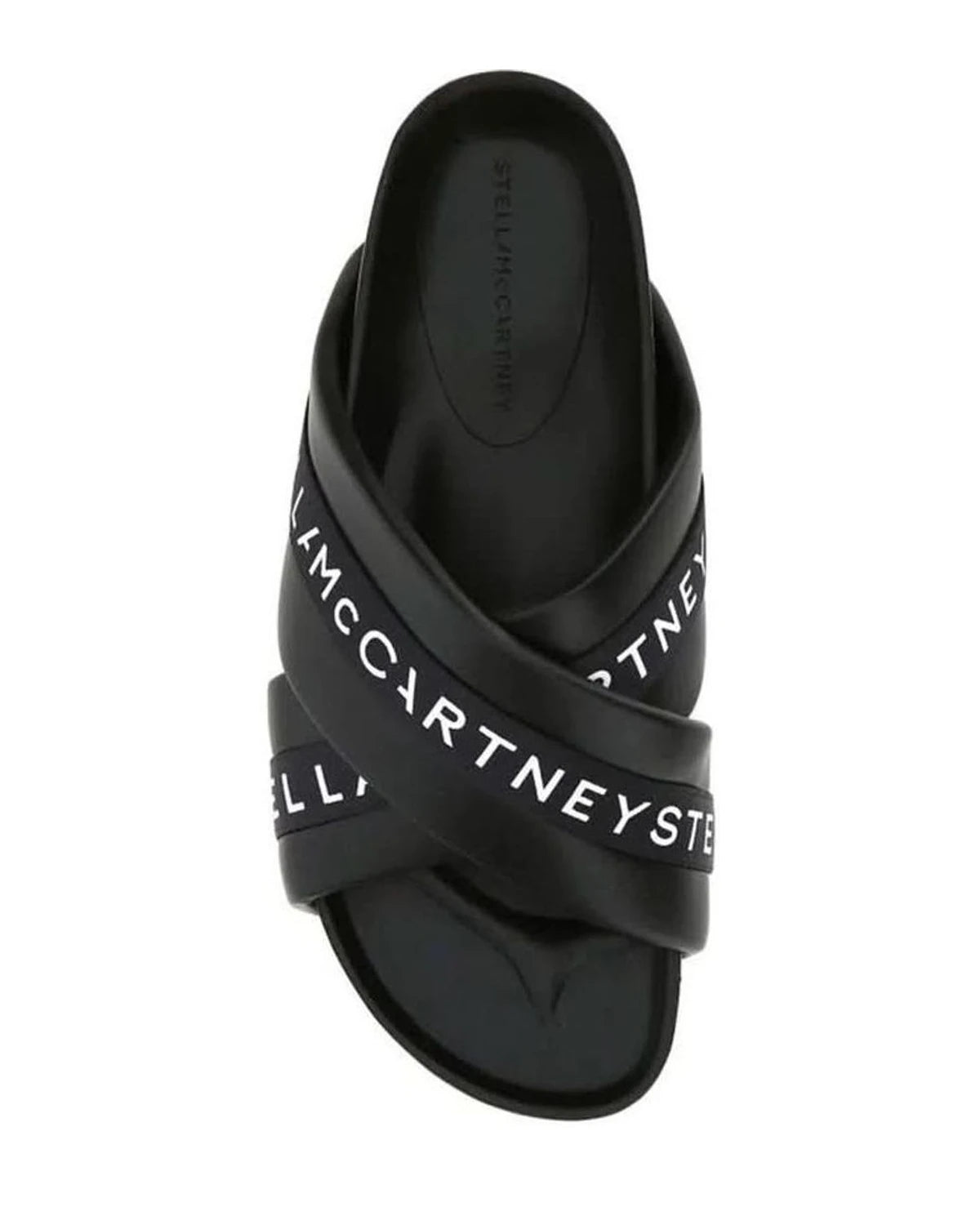 Stella Mccartney Black Polyethylene Slippers Flats