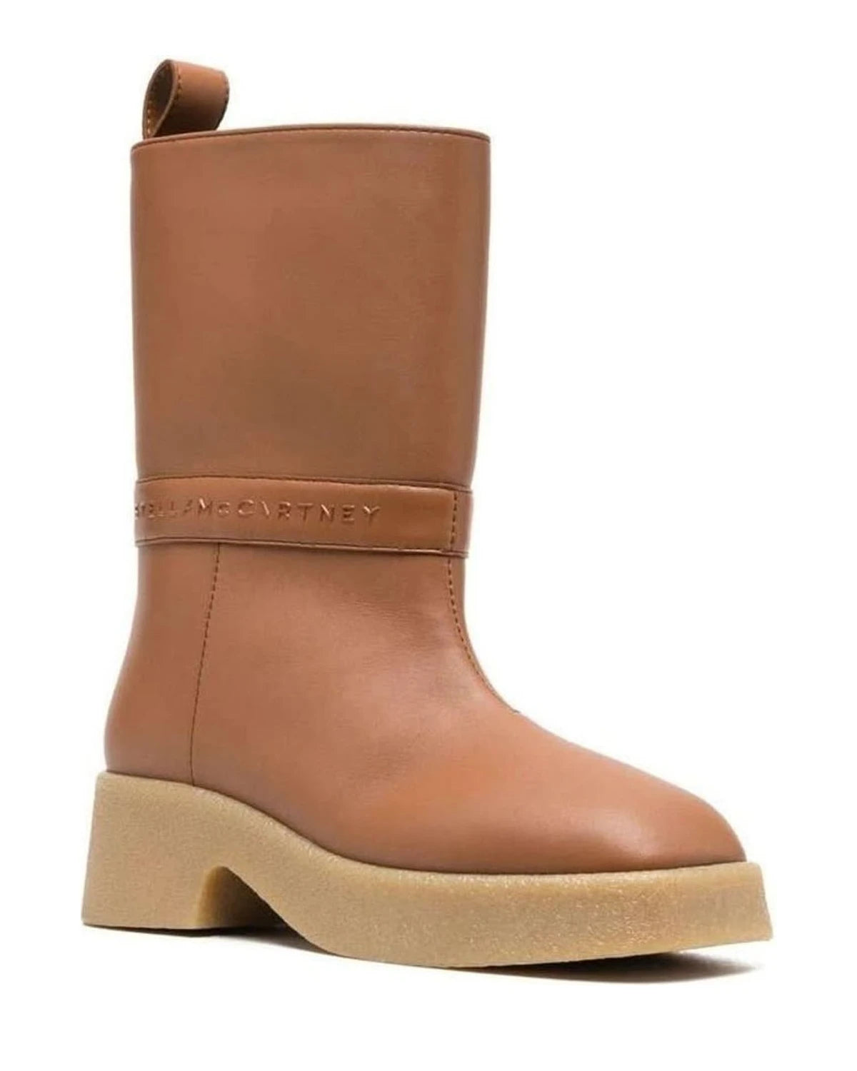 Stella Mccartney Brown Polyethylene Rain Boots Boots