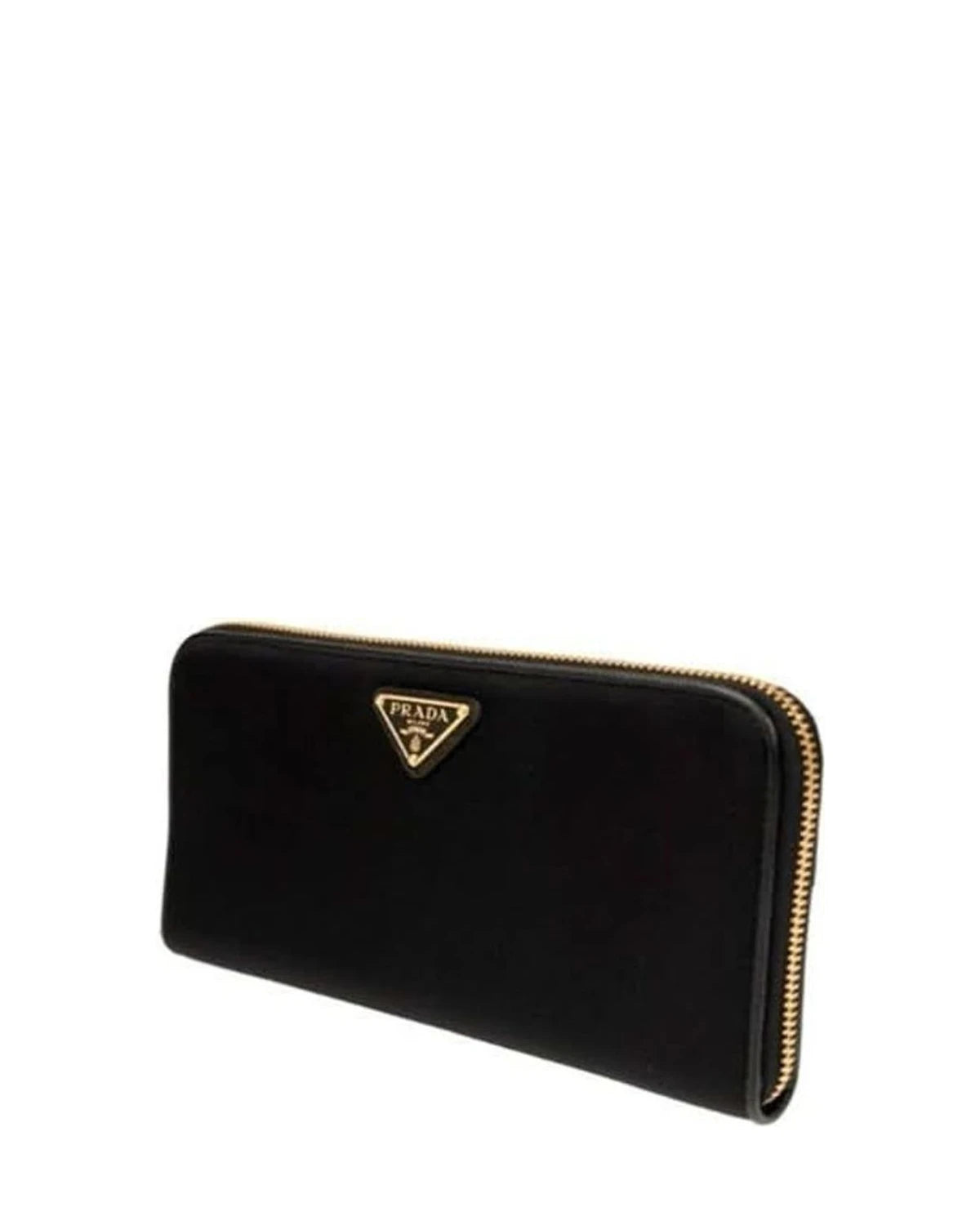 Prada Black Nylon Wallet Wallets