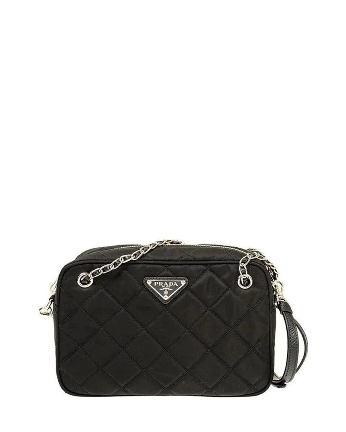 Prada Black Nylon Crossbody Bag Cross Body Bags