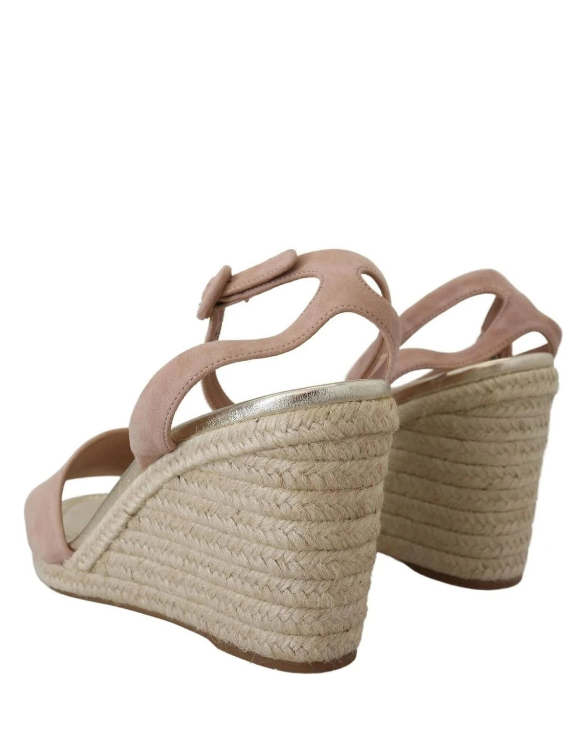 Prada Pink Suede Leather Ankle Strap Sandals Sandals